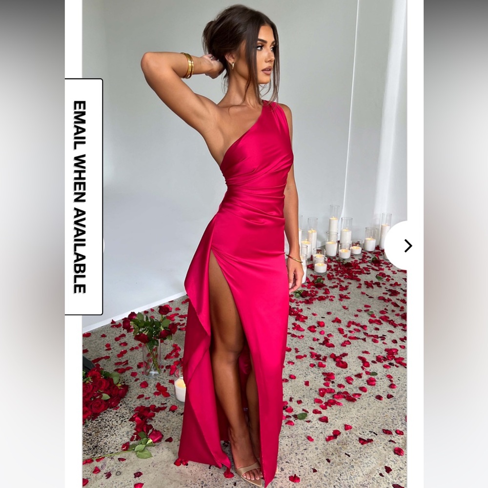 Red Babyboo Satin Dress